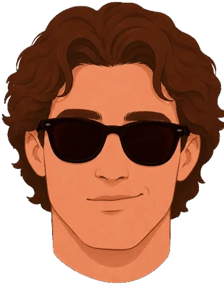 Agustín character illustration